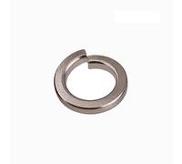 Rondelles de blocage à ressort en acier au carbone - Rondelles fendues zinguées/nickelées, norme GB93 (M2-M8)(Nickel Plated,M2.5(200pcs))