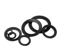 Rondelles de blocage en acier inoxydable 304/acier Mn 65#, 5/10/100 pièces, M3 M4 M5 M6 M8 M10 M12 M14- M30, impression oblique DIN9250(65 Mn Steel,M24 (10 pcs))