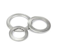 Rondelles de blocage en acier inoxydable 304/acier Mn 65#, 5/10/100 pièces, M3 M4 M5 M6 M8 M10 M12 M14- M30, impression oblique DIN9250(304 Stainless Steel,M24 10 pcs)