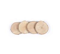 Rondelles De Bois 7-10cm 4 Pièces