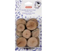 Rondelles de bois à ronger Zolux Marron TU