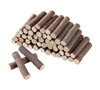 Rondelles De Bois Bâtons de bois, artisanat, brindilles, bûches, jouet, remplissage Vase, tiges citrouille, décorations rustiques, ornements, matériaux jeu(10cm 30pieces)