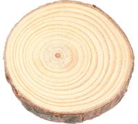 Rondelles de bois naturel Protocoles de pin ronds Peinture de bricolage DIY Fêtes de mariage Décoration1# 5-6cm