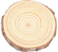 Rondelles de bois naturel Protocoles de pin ronds Peinture de bricolage DIY Fêtes de mariage Décoration2# 6-7cm