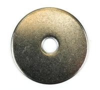 Rondelles de Carrosserie Inox A2 - Lot de 25 - Grandes Rondelles à Large Diamètre - Différents Ø intérieurs et extérieurs - Pour fixation métal, bois & carrosserie (6.4X35X1,5)