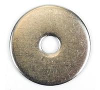 Rondelles de Carrosserie Inox A2 - Lot de 25 - Grandes Rondelles à Large Diamètre - Différents Ø intérieurs et extérieurs - Pour fixation métal, bois & carrosserie (5.3X25X1,5)