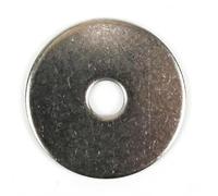 Rondelles de Carrosserie Inox A2 - Lot de 25 - Grandes Rondelles à Large Diamètre - Différents Ø intérieurs et extérieurs - Pour fixation métal, bois & carrosserie (6.4X30X1,5)