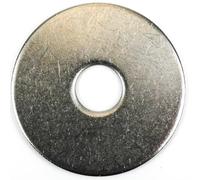 Rondelles de Carrosserie Inox A2 - Lot de 25 - Grandes Rondelles à Large Diamètre - Différents Ø intérieurs et extérieurs - Pour fixation métal, bois & carrosserie (10.5X40X1,5)