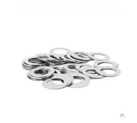 Rondelles de fixation 10/20/50/100 pièces 0.1mm 0.2mm 0.3mm 0.5mm épaisseur rondelle M3 M4 M5 M6 M7 M8 M9 M10 à M30 cale de joint ultra-mince en acier inoxydable (Size : M9x13 20pcs, Color : Thickne