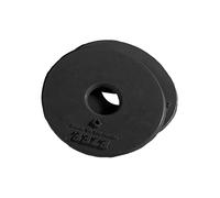 Rondelles de mors caoutchouc pour cheval Horze Noir Full
