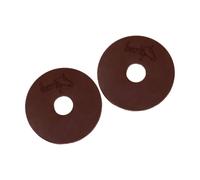 Rondelles de mors pour cheval en gel Beris Marron 70 mm