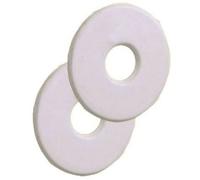 Rondelles de mors pour cheval HFI Blanc Poney