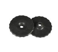 Rondelles de mors pour cheval HORKA Noir TU