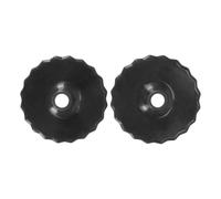 Rondelles de mors pour cheval QHP Noir TU