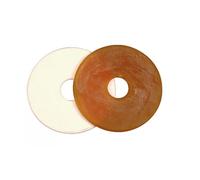 Rondelles de mors pour cheval Racing Tack Rosette Blanc TU