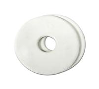 Rondelles de mors pour cheval Waldhausen (x2) Blanc TU