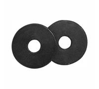 Rondelles de mors pour cheval Zaldi Noir 9 cm