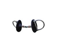 Rondelles de mors souples pour cheval LeMieux Noir TU