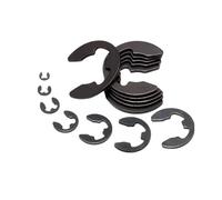 Rondelles de retenue for joint d'arbre, circlips en acier M1.2 M1.5 M2 M3 M3.5 M4 M5 M6 M7 M8 M10 à M24 65mn, 10/100 pièces(100pcs M2)
