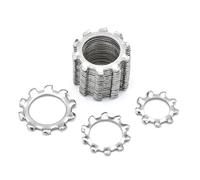 Rondelles de sécurité externes en acier inoxydable M3 M4 M5 M6 M8 M10 M12 M14 M16 M20 M24 M27 M30 (embout externe, M10.5 20 pièces)