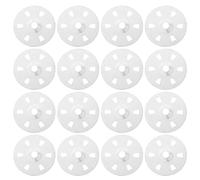 Rondelles de Support en Fer Galvanisé pour Plaques Isolantes en Plâtre, 100