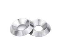 Rondelles de Tasse Rondelle de joint de parapluie en acier inoxydable 304, 5 à 20 pièces, M3 M4 M5 M6 M8 M10, cône fraisé(M6x18x12 10PCS)