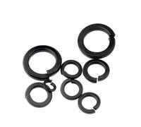 Rondelles de verrouillage à ressort en acier au carbone, joint élastique M2 .5 M3 M4 M5 M6 M8 M10 M12 M16 M20 M24 M27 M30 GB93, 5/10/ 50/100 pièces(M5 100pcs)