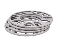 Rondelles D'espacement 4 Pièces 3mm 5mm 8mm 10mm Voiture En Alliage D'aluminium Roue Entretoises De Pneu Cales Ensemble Universel(5mm)