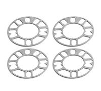 Rondelles D'espacement 4 Pièces Entretoises De Roue En Aluminium Cales Plaque Pour 4X100 4X114.3 5X100 5X108 5X114.3 5X120 Goujon D'entretoises De Roue Automatique(3mm)