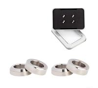 Rondelles d'étrier de frein Tc4 en alliage pour montage concave-convexe M6 | Joint de montage d'étrier de frein, pour xt pour xtr kit de fixation d'étrier pour rondelle convexe concave m6