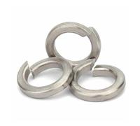 Rondelles élastiques fendues à ressort en titane pur Gr2, 1/5/10 pièces, GB93 M2 M2.5 M3 M4 M5 M6 M8 M10 M12 M16 M18 M20 M22 M24 TA2(10pcs M3)