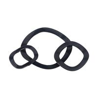 Rondelles élastiques ondulées et plissées Rondelle à ressort ondulée en acier au carbone noire M3-M128 2-50 pièces(M10X15X0.3mm(50PCS))