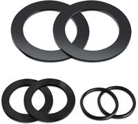 Rondelles en Caoutchouc avec Joint Torique pour Piscine,Joint Pompe pour Piscine 6 pièces Joints Toriques en Caoutchouc pour Vannes de Piscine 10747,25006,25010,28633,28635,28621