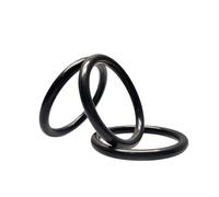 Rondelles en caoutchouc, joint torique EPDM, diamètre de fil 1,5 mm, diamètre intérieur 45 mm, diamètre extérieur 48 mm, bague d'étanchéité ronde, 10 pièces(40 x 43 x 1.5 mm)