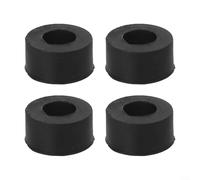 Rondelles en caoutchouc pour kit-chenAid pour mélangeurs - Ajustement universel pour modèles à tête inclinable de 3,5 à 7 litres et à cuvette - Joint élastique robuste en 4 pièces - Noir