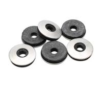 Rondelles Etancheite 4,8mm x 14mm : 50pcs Rondelle Neoprene pour Vis Autoforeuse Metal Tole Ondulée pour Toiture | Rondelle D'Étanchéité Acier Inox A2 avec Joint Caoutchouc Epdm | Rondelles PROTORX