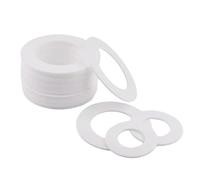 Rondelles étanchéité PTFE DIN7603 M4-M25 joints plats assortis hydraulique pneumatique plomberie fixation (13 * 24 * 2mm - 50pcs)