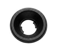 Rondelles évasées en nylon (plastique), isolantes et antirouille, pour fixations sur surfaces délicates, usage industriel et domestique - 1_M6-15 - Noir - 50 pièces Plastic Hardware Store