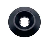 Rondelles évasées en nylon (plastique), isolantes et antirouille, pour fixations sur surfaces délicates, usage industriel et domestique - 3_M6-22 - Noir - 25 pièces Plastic Hardware Store