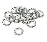 Rondelles éventail Ø6 acier zingué 6.4 x 11 x 0.7 mm - Boîte 500 - 6798A6