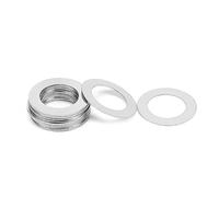 Rondelles fines en acier inoxydable M12, 20 pièces - Jeu de joints de calage ultra-fins de haute précision(12x16x0.5mm)