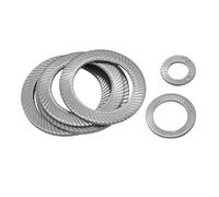Rondelles frein M2 - M36 avec impression double face en acier inoxydable 304 M6 M8 M12 M14 m27 DIN9250 3-100 pièces(M27-5PCS)