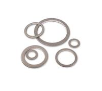 rondelles joints alu pour raccords, bouchons de vidange 5 a 30 mm de 30x36x2 mm (100) -