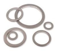 rondelles joints alu pour raccords, bouchons de vidange 5 a 30 mm de 6x12x1 mm (100) - Oc-pro G