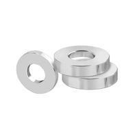 Rondelles lisses et Extra épaisses en acier inoxydable 304 M2 ~ M40, joints élargis, rondelles plates, 1 à 5 pièces(M6x10x4mm-5pcs)