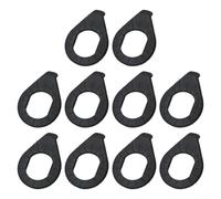 Rondelles M8 M10, écrous d'essieu de vélo, kit de bride en acier pour moteur de vélo électrique, moyeu, fixation avant et arrière, 10 pièces argentées (10 pièces M8 argent)
