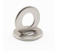 Rondelles métal INOX : M10 x 22 mm - ép. 2mm | Rondelle plate M10x22 mm | Acier inoxydable A2 (V2A / AISI 304) norme NFE 25514 M | Pour Vis, Écrous, Boulons : LOT DE 10 Pcs - ProRaje