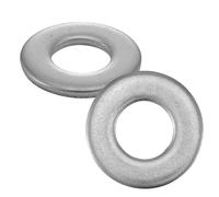 Rondelles Metal Inox M12 : 5 Pcs Plate Moyenne Acier Inoxydable A2 | Usage Interieur et Exterieur | Carrossier Bricolage Réparation Mobilier Electroménager | Dimension (13mm x 27mm x 2,5mm)