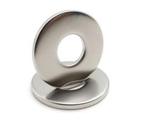 Rondelles métal INOX : M16 x 40 mm - ép. 3mm | Rondelle plate M16x40 mm | Acier inoxydable A2 (V2A / AISI 304) norme NFE 25514 L | Pour Vis, Écrous, Boulons : LOT DE 2 Pcs - ProRaje