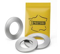 Rondelles Metal Inox M4 : (Diam.int = 4,3mm x Diam.ext = 8mm) | 20pcs Étroite Plate Type "Z" en Acier Inoxydable A2 | Anti-Corrosion Usage Exterieur-Interieur | Bricolage Réparation Visserie